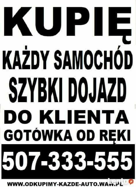 Skup Aut Warszawa 533-222-111 Każde
