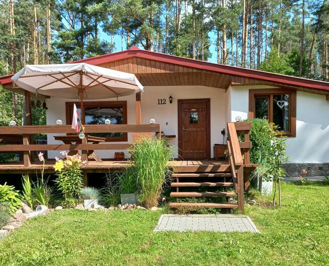 wynajem domku letniskowego nad jeziorem Gowidlino