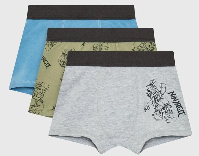 116 122 Bokserki chłopięce Lego Ninjago 3-pak 52cm