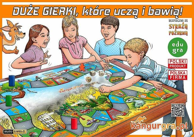 DUŻE GRY STOLIKOWE XL dla dzieci – integracja i zabawa