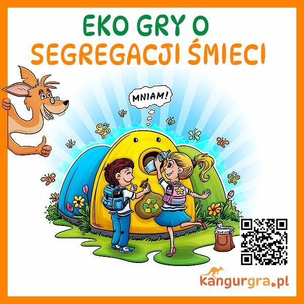 EKO GRA XXL dla DZIECI CHIŃCZYK segregacja śmieci