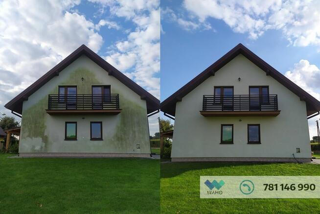 WAHO Mycie Elewacji SoftWash, Mycie Kostki