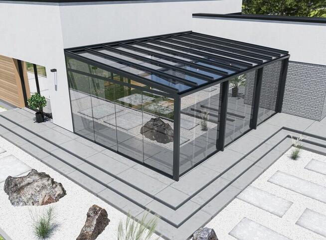 Zabudowa trasu, zadaszenie tarasu, ogród zimowy na wymiar