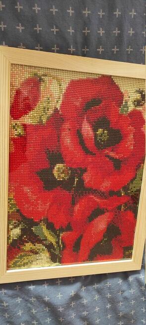 Obrazy -haft koralikowy