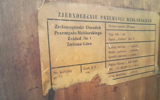 MEBLE PRL DESIGN VIOLETTA