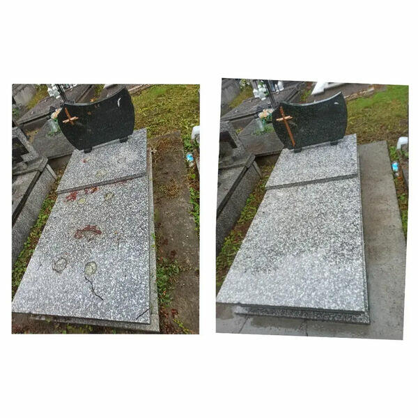 Czyszczenie nagrobków, opieka nad grobami