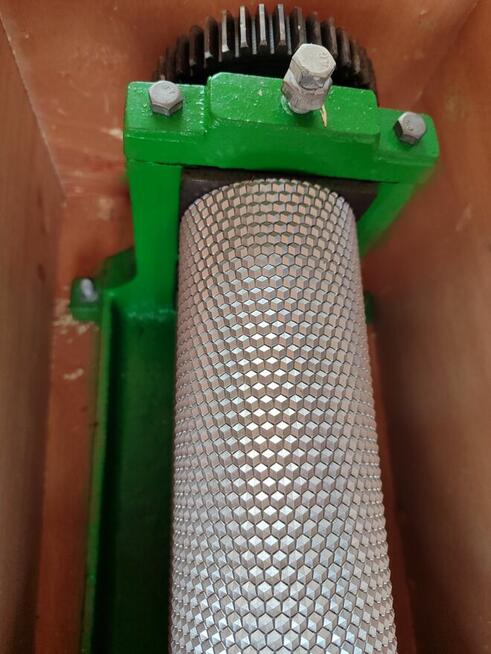 Walce grawerowane komory 5,4 mm do produkcji węzy pszczelej