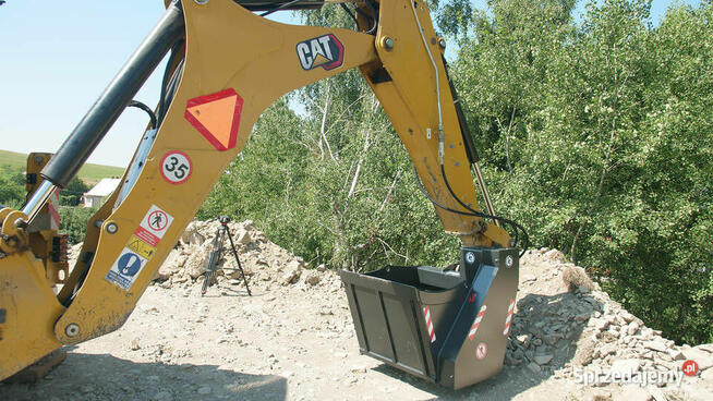 Łyżka przesiewająca Kovaco do koparko-ładowarki ramię tył