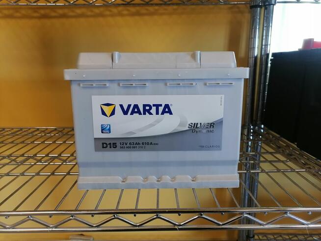 Akumulator VARTA Silver Dynamic D15 63Ah 610A GDAŃSK