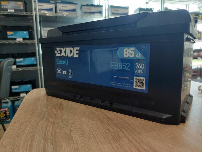 Akumulator Exide Excell 85Ah 760A EN PRAWY PLUS GDAŃSK