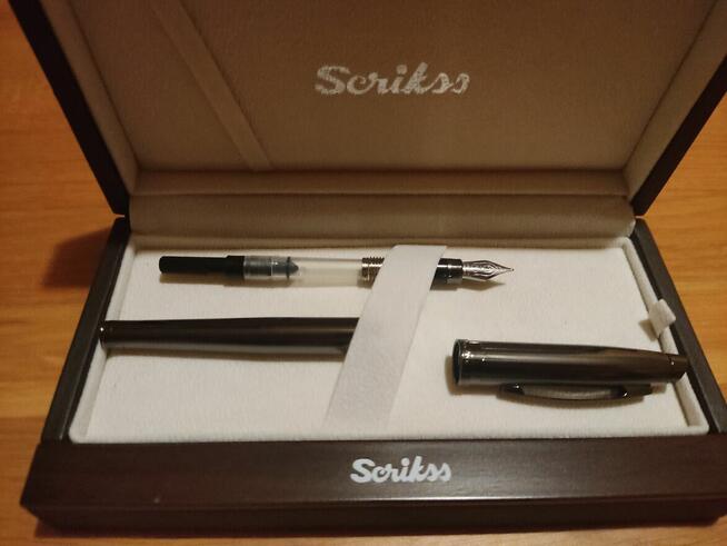 Nowe eleganckie pióra wieczne firmy Scrikss