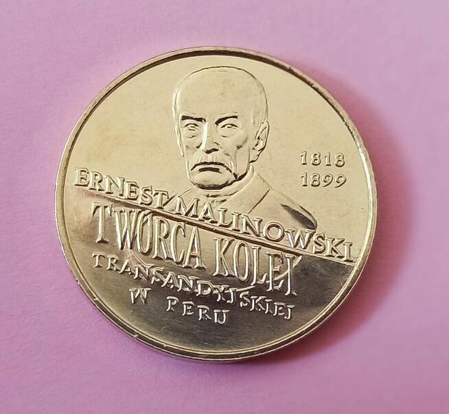 2 zł 1999 r. Ernest Malinowski