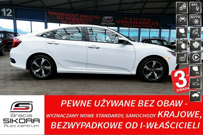 Honda Civic EXECUTIVE Skóra+SZYBERDACH 182KM 3Lata GWAR I-wł Kraj Bezwypad FV23%