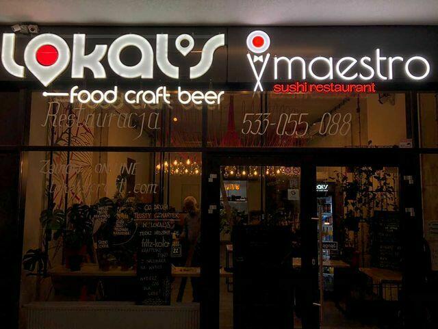 Neonowe szyldy zewnętrzne