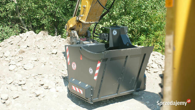 Łyżka przesiewająca Kovaco do koparko-ładowarki ramię tył