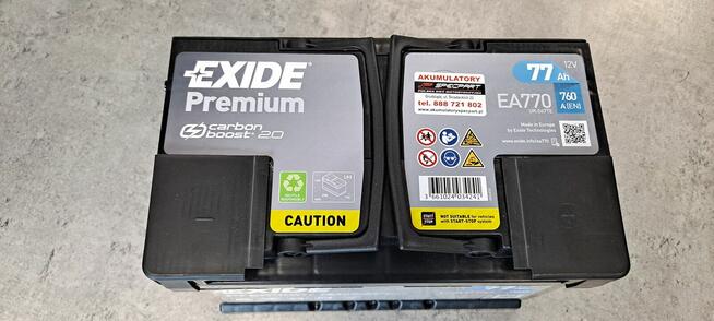 AKUMULATOR 77Ah 760A EXIDE PREMIUM
