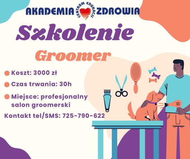 Szkolenie indywidualne: Groomer - fryzjer psów i kotów