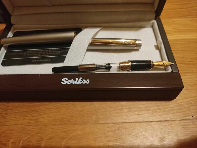 Nowe eleganckie pióra wieczne firmy Scrikss