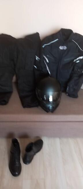 Komplet motocyklowy meski.