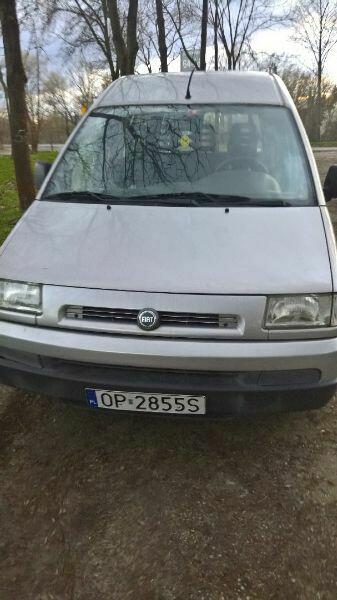 Fiat Scudo 2.0 16 v ben-gaz-sek 7 osb.+dla NIEpełnosprawnych