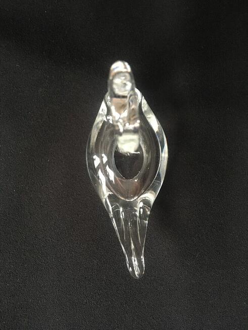 Figurka szklana łabędź szkło