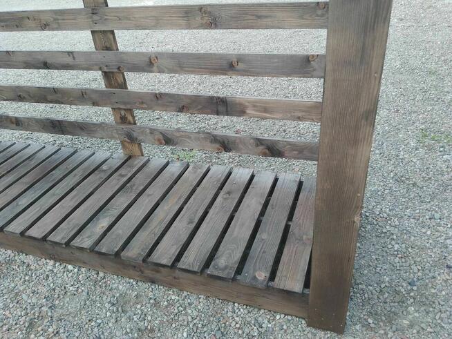 Drewutnia duża pokryta gontem 300 x 90 x 180 cm 4,8 m3