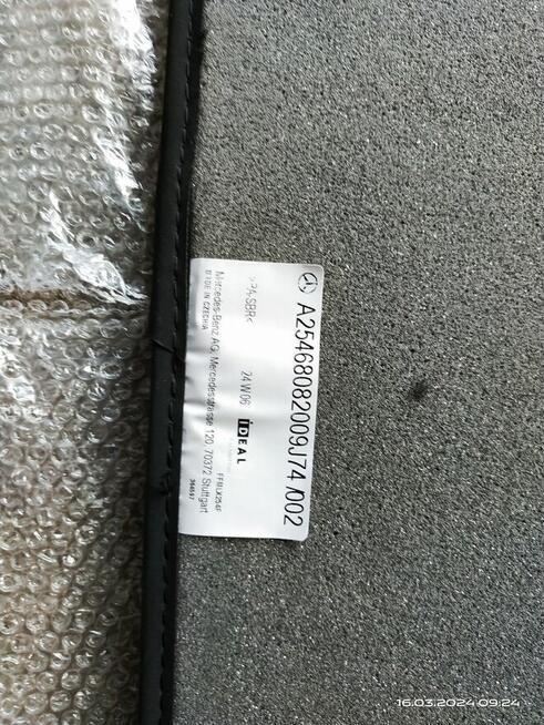 Dywaniki welurowe Mercedes glc