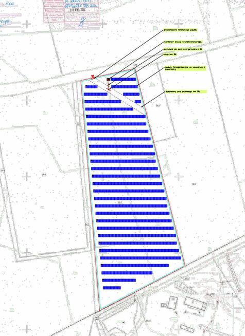 Projekt instalacji fotowoltaicznej (PV), zgłoszenie ZM, PPOŻ