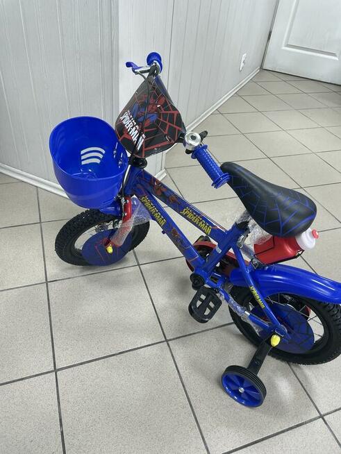 Rowerek dla Dzieci 12 cali Spiderman