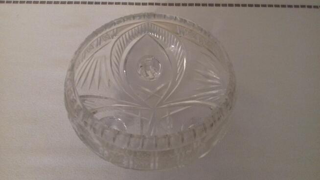 Owocarka kryształowa średnia, Vintage, do sprzedania