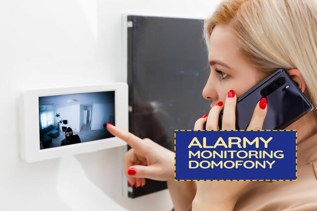 Montaż instalacji systemu alarmowego monitoringu domofonu