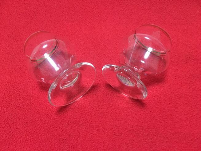 PRL stare kieliszki pasek paski