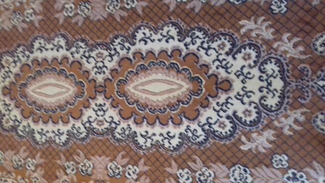 Dywan 350x153 brązowo-beżowo-czarny, do sprzedania