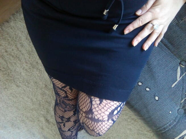 Spódniczka dresowa, L