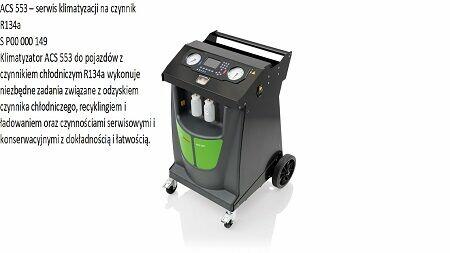 Acs 563-P stacja klimatyzacji Bosch Promocja 13500 ,- brutto