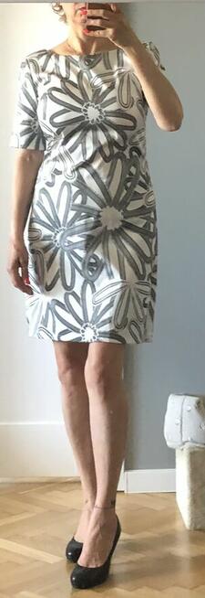 Letnia sukienka polskiego producenta odzieży rozm. 38