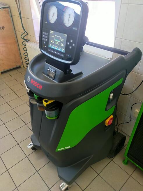 Acs 563-P stacja klimatyzacji i odbierz myjkę Bosch Advanced