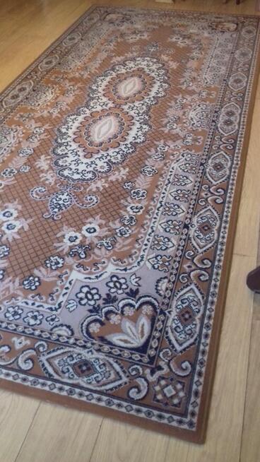 Dywan 350x153 brązowo-beżowo-czarny, do sprzedania