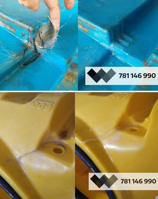 Spawanie Plastików w tym niespawalne Klejenie Plastiku