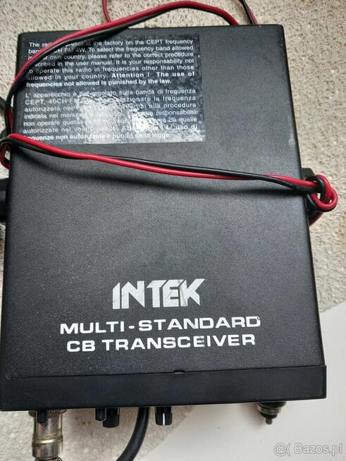 Sprzedam CB radio INTEK M120 plus + antena 33 cm