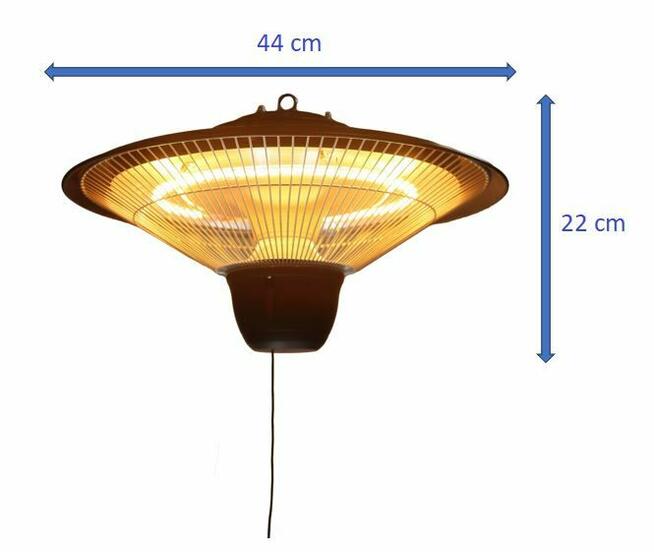 promiennik ogrzewanie tarasowe hang simple