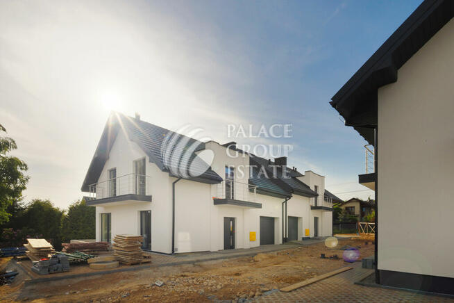 Dom bliźniak, stan deweloperski, blisko Michałowic