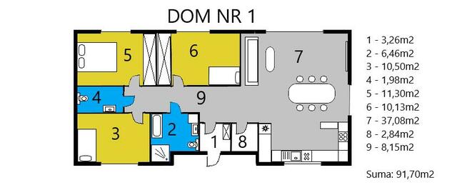 Dom Borowa gm. Długołęka