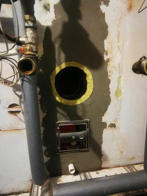 Wkład ceramiczny do kotłów kl 5.. Naprawa, frezowanie kominów