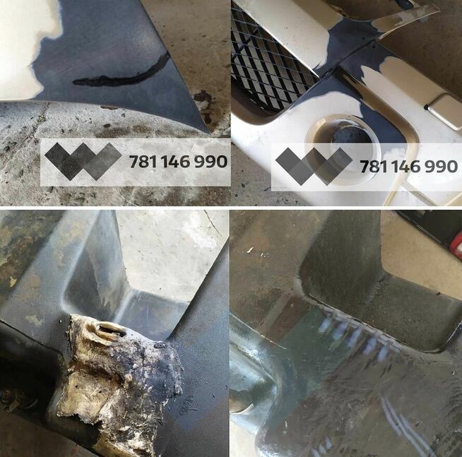 Spawanie Plastików w tym niespawalne Klejenie Plastiku