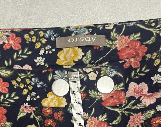 Kwieciste spodnie Orsay roz. 38