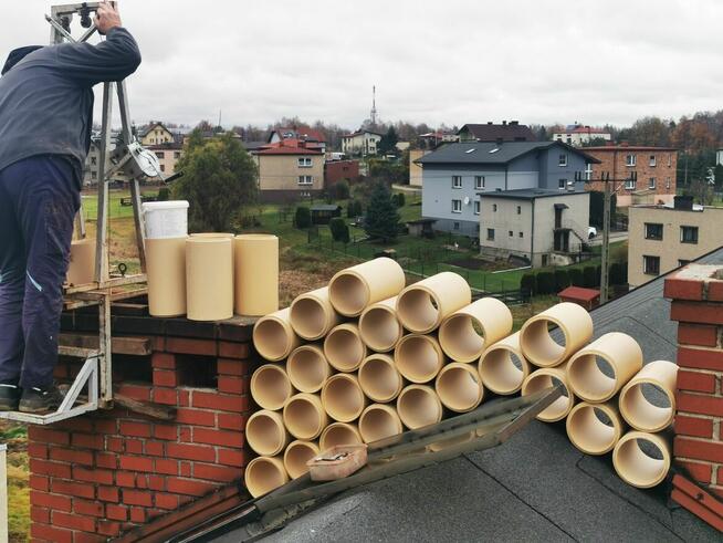 Wkład ceramiczny do kotłów kl 5.. Naprawa, frezowanie kominów