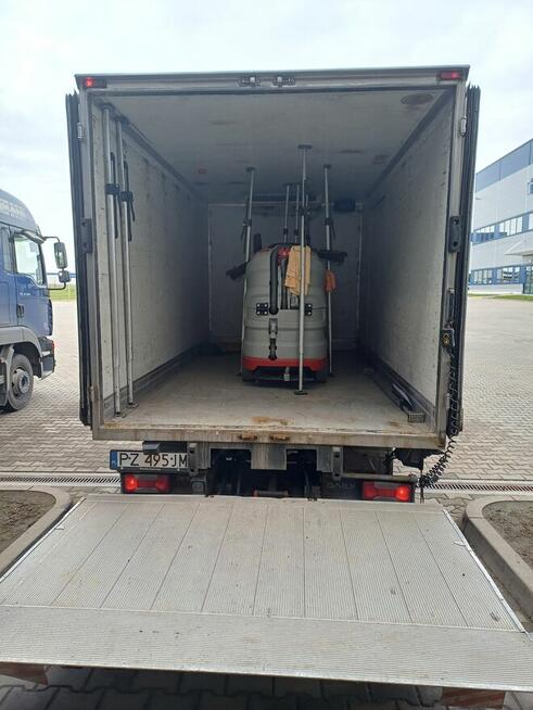 Usługi transportowe Poznań transport z windą Paleciak