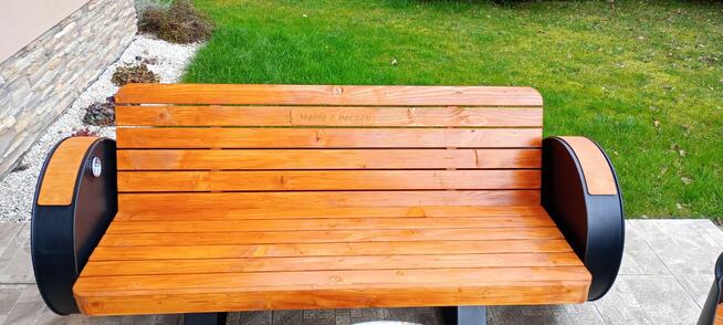 Meble ogrodowe z beczek
