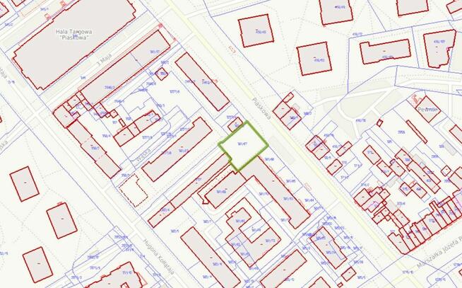 Działka pod zabudowę wielorodzinną i usługową